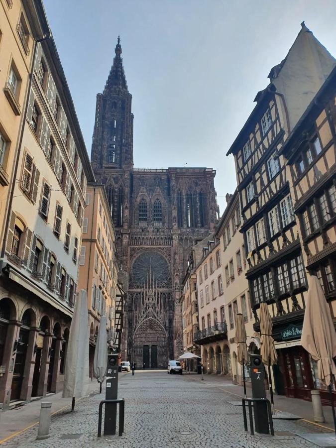 Suite Privative 43M2 - Les Tailleurs A 120M De La Cathedrale Straßburg Exterior foto